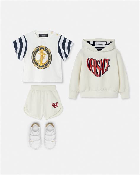 felpa versace bimba|Shop Versace Baby Girl's Felpa .